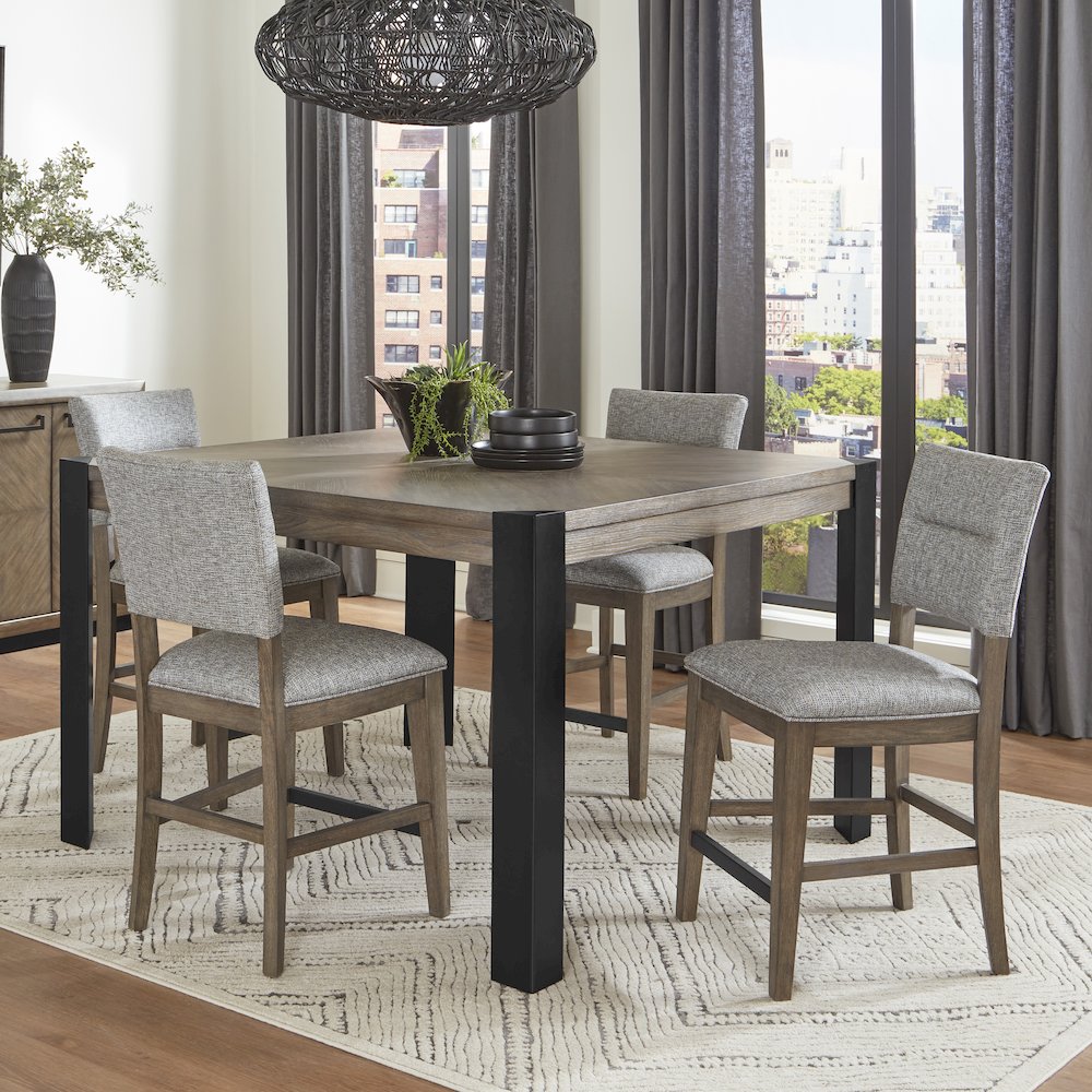 Cedar Fork - Dining 54 in. Square Counter Height Table. Picture 7