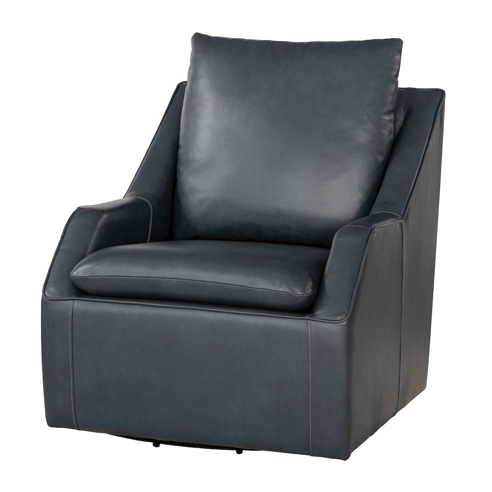 Asher - Steamboat Marine Swivel Accent Chair. Picture 1