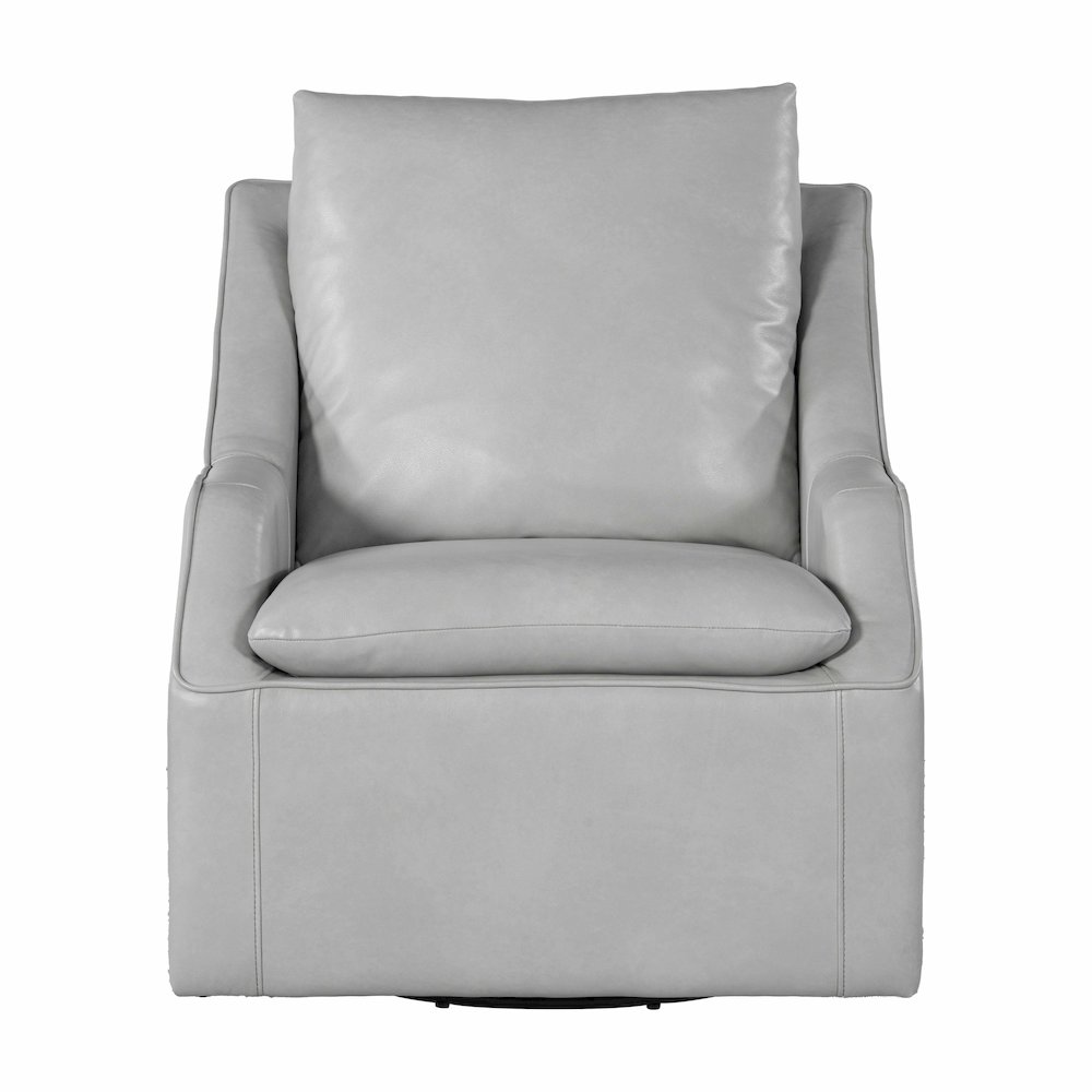 Asher - Steamboat Ice Swivel Accent Chair. Picture 2