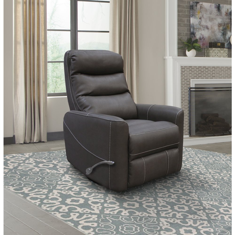 Hercules - Haze Swivel Glider Recliner. Picture 4
