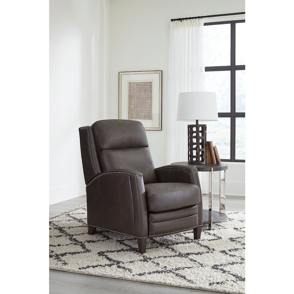 Vermont - Slate Noire Power Cordless High Leg Recliner P2 Two Pack. Picture 10