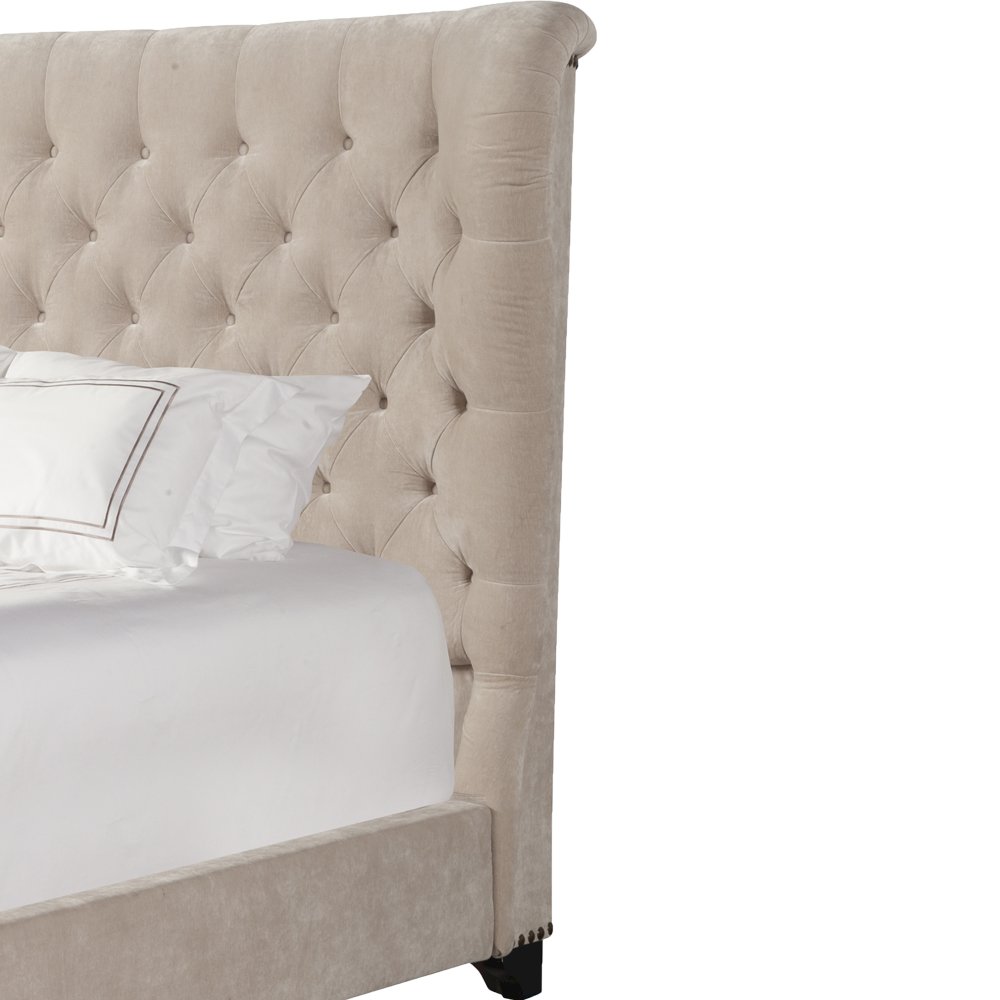 Chloe - Meringue King Bed. Picture 6
