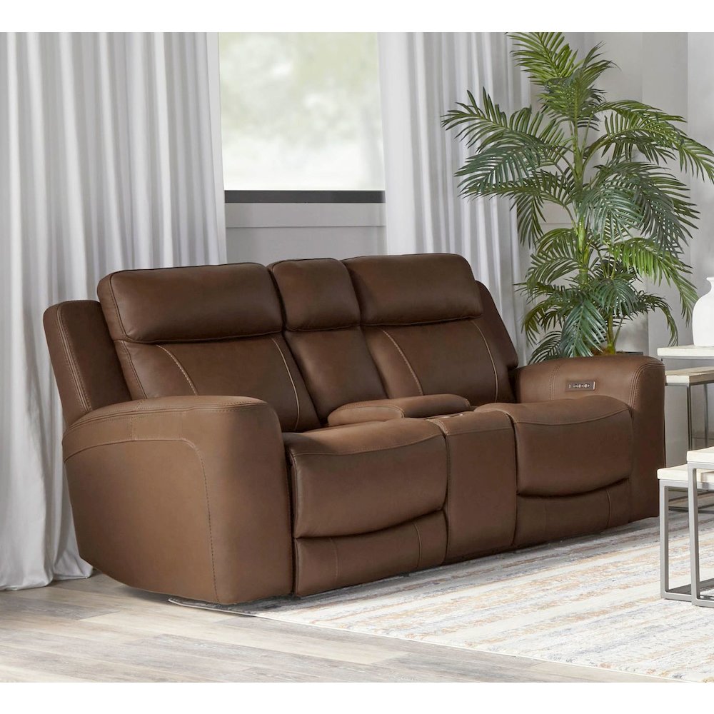 Calgary - Autumn Umber Power Reclining Sofa, Loveseat and Recliner. Picture 15