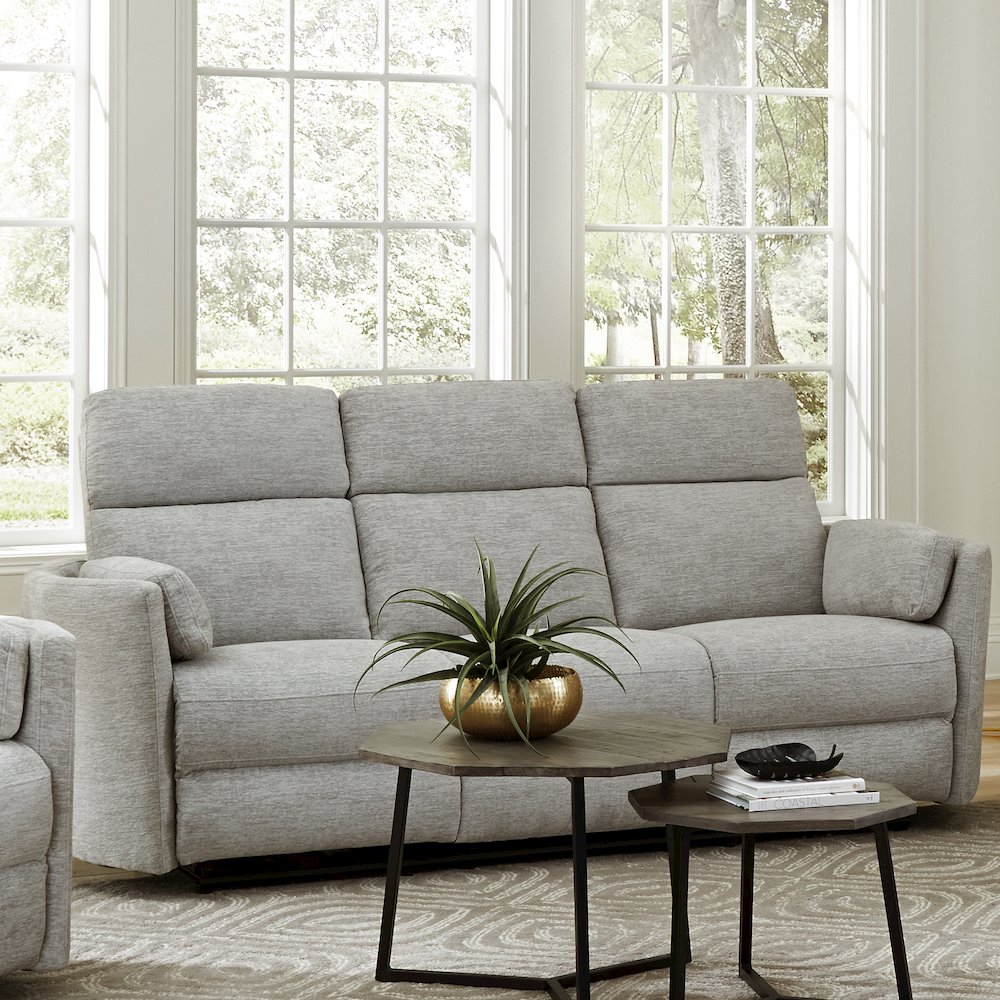 Radius - Mineral Power Reclining Sofa and Two Recliners. Picture 10