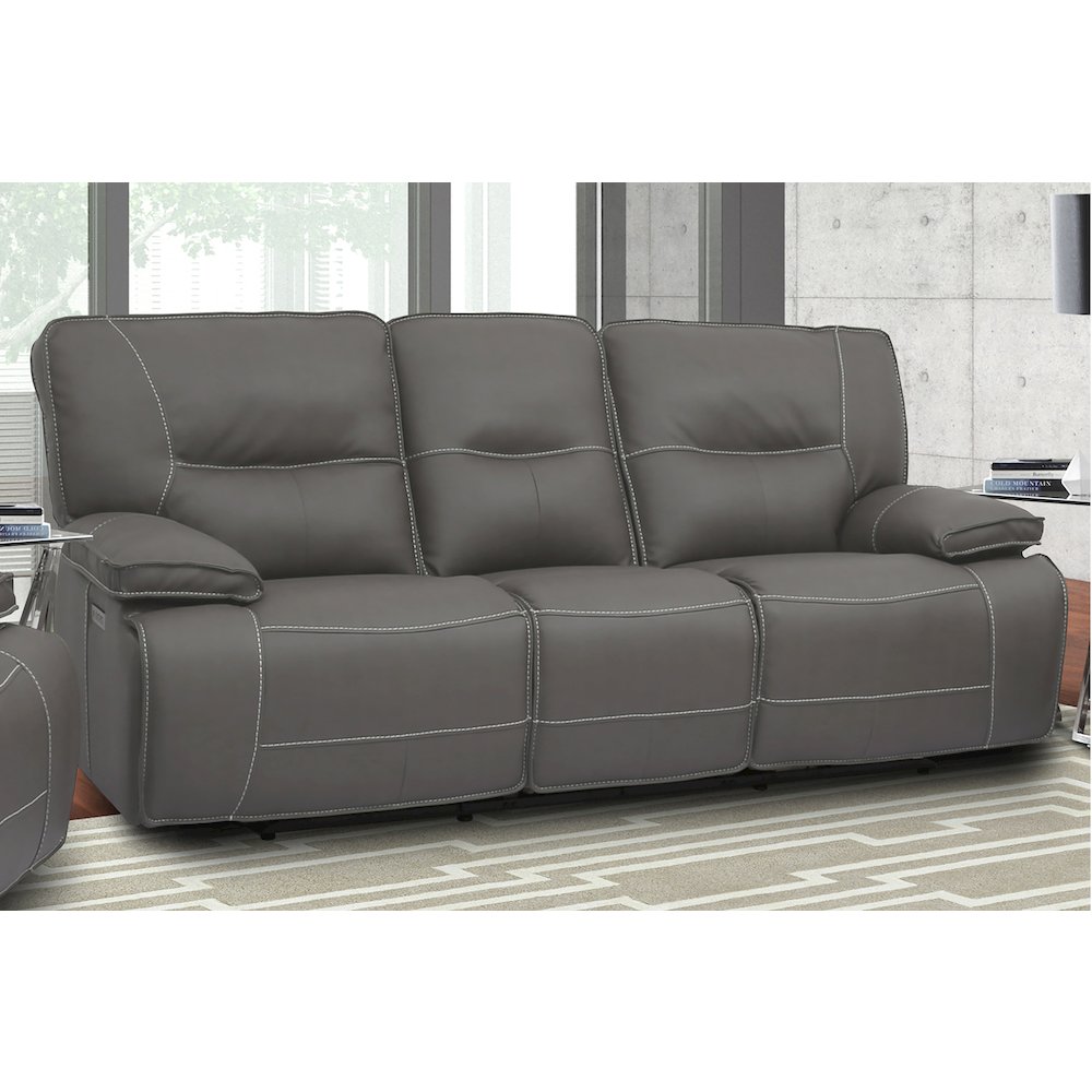 Spartacus - Haze Power Reclining Sofa and Two Recliners. Picture 4