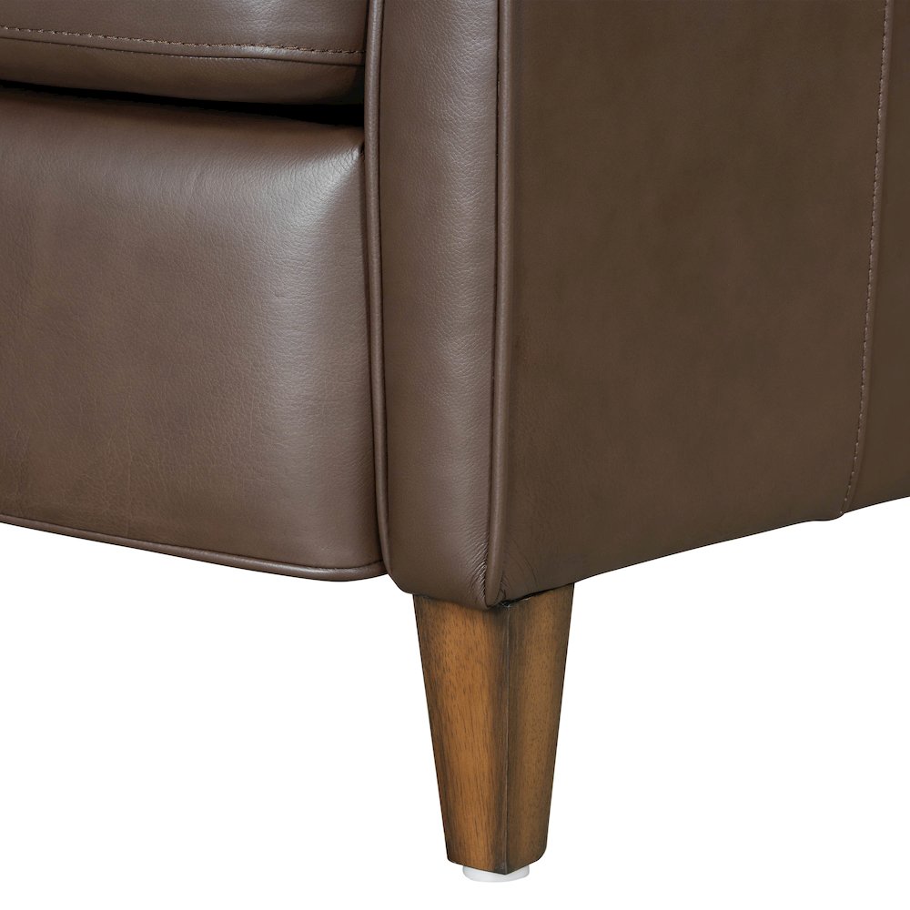 Northfield - Walnut Whirl Power Cordless High Leg Recliner P2 Two Pack. Picture 14