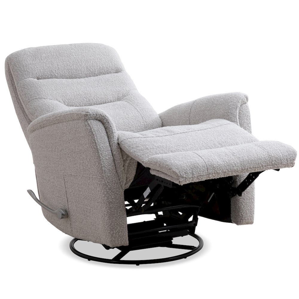 Gemini - Bloke Cotton Swivel Glider Recliner. Picture 4