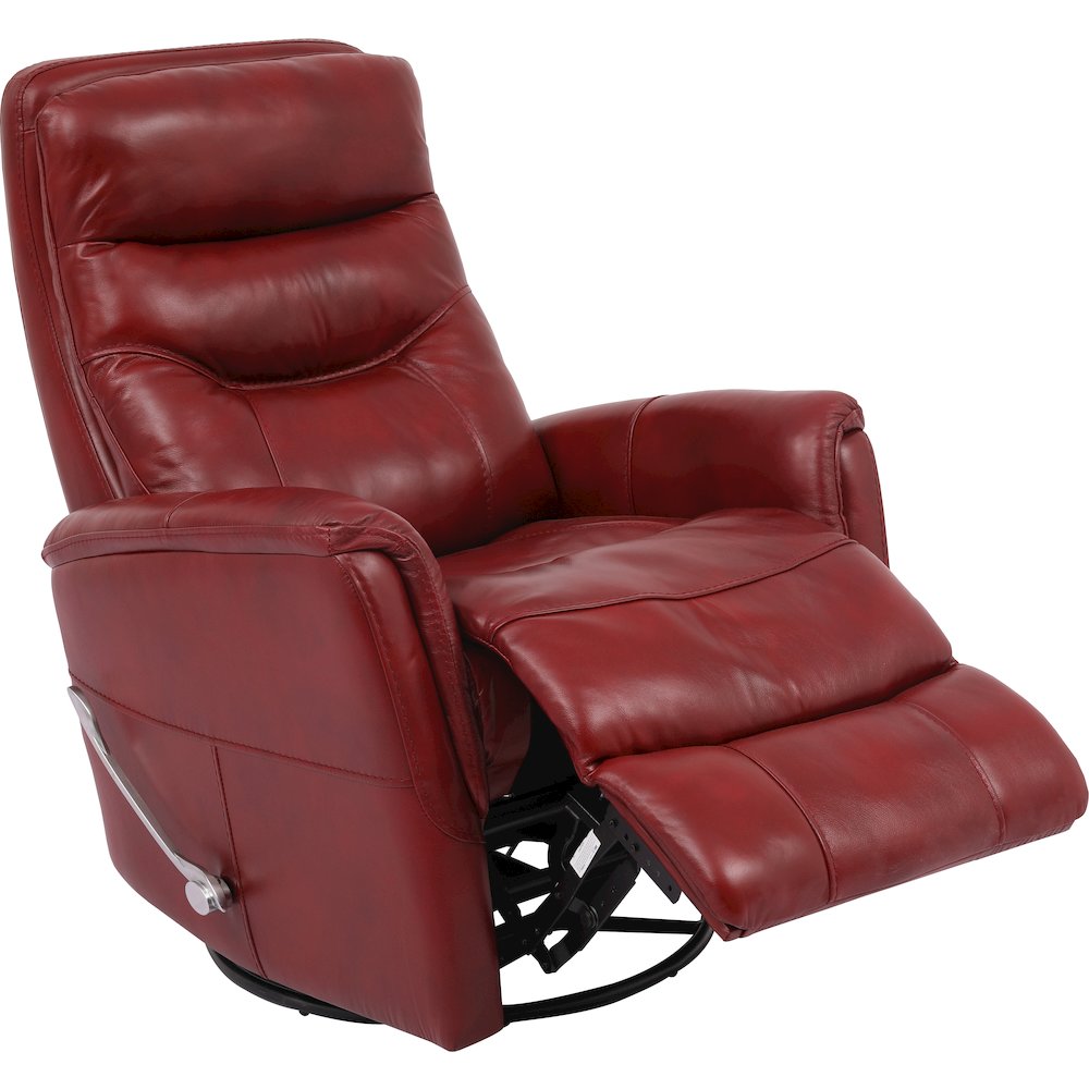 Gemini - Rouge Swivel Glider Recliner. Picture 4