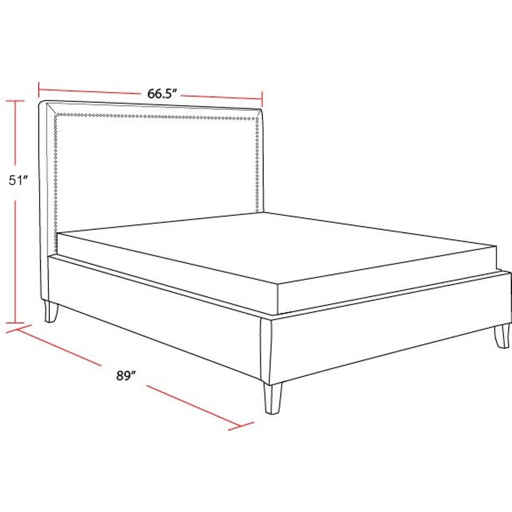 Cody - Mineral Queen Bed. Picture 8