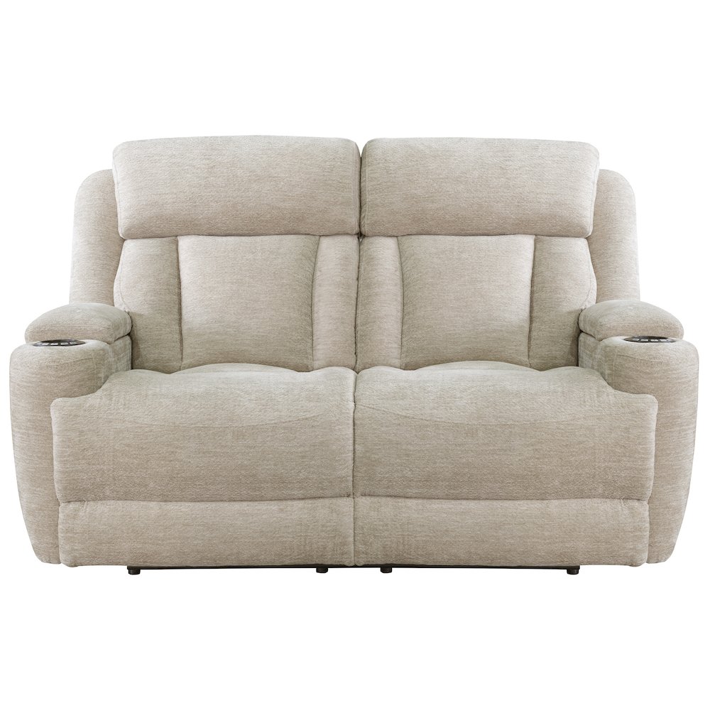 Dalton - Lucky Fawn Power Reclining Sofa and Loveseat. Picture 7