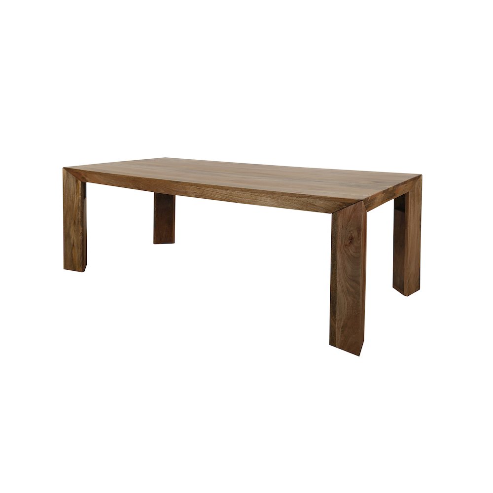 Downtown Dining 86 In. Rectangular Dining Table With 4 Upholstered Chairs. Picture 2