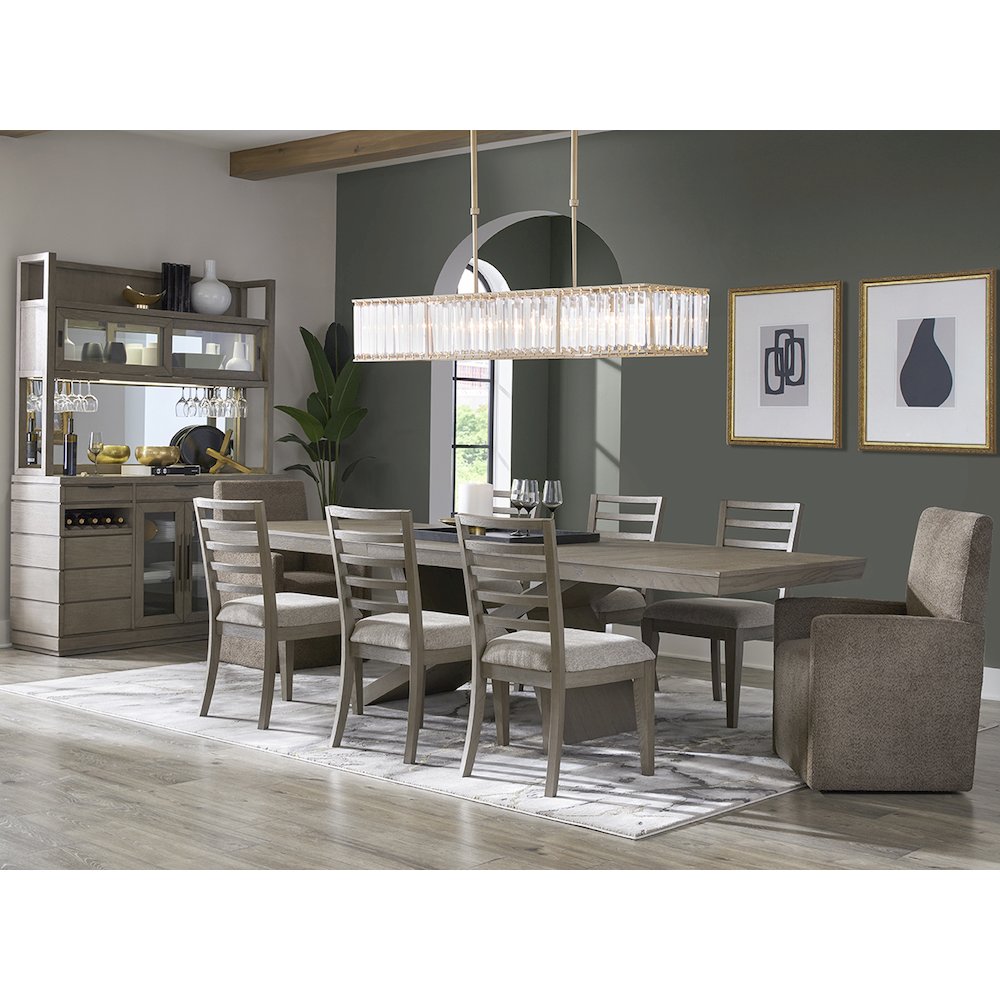Pure Modern Dining 66 In. Buffet with Hutch. Picture 2