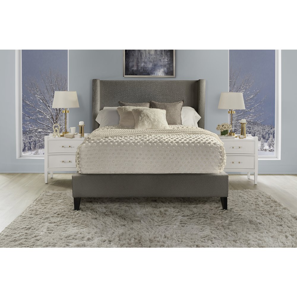 Angel - Himalaya Charcoal King Bed. Picture 2