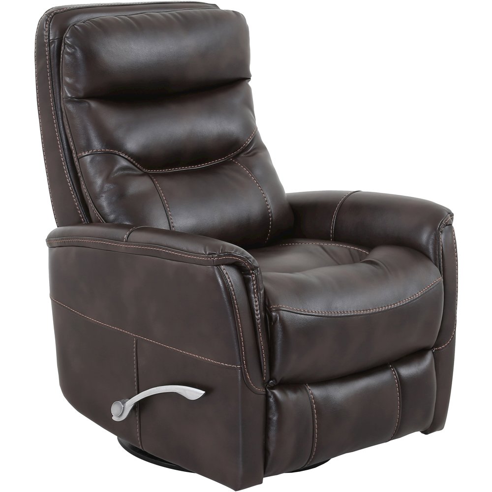 Gemini - Truffle Swivel Glider Recliner. Picture 1