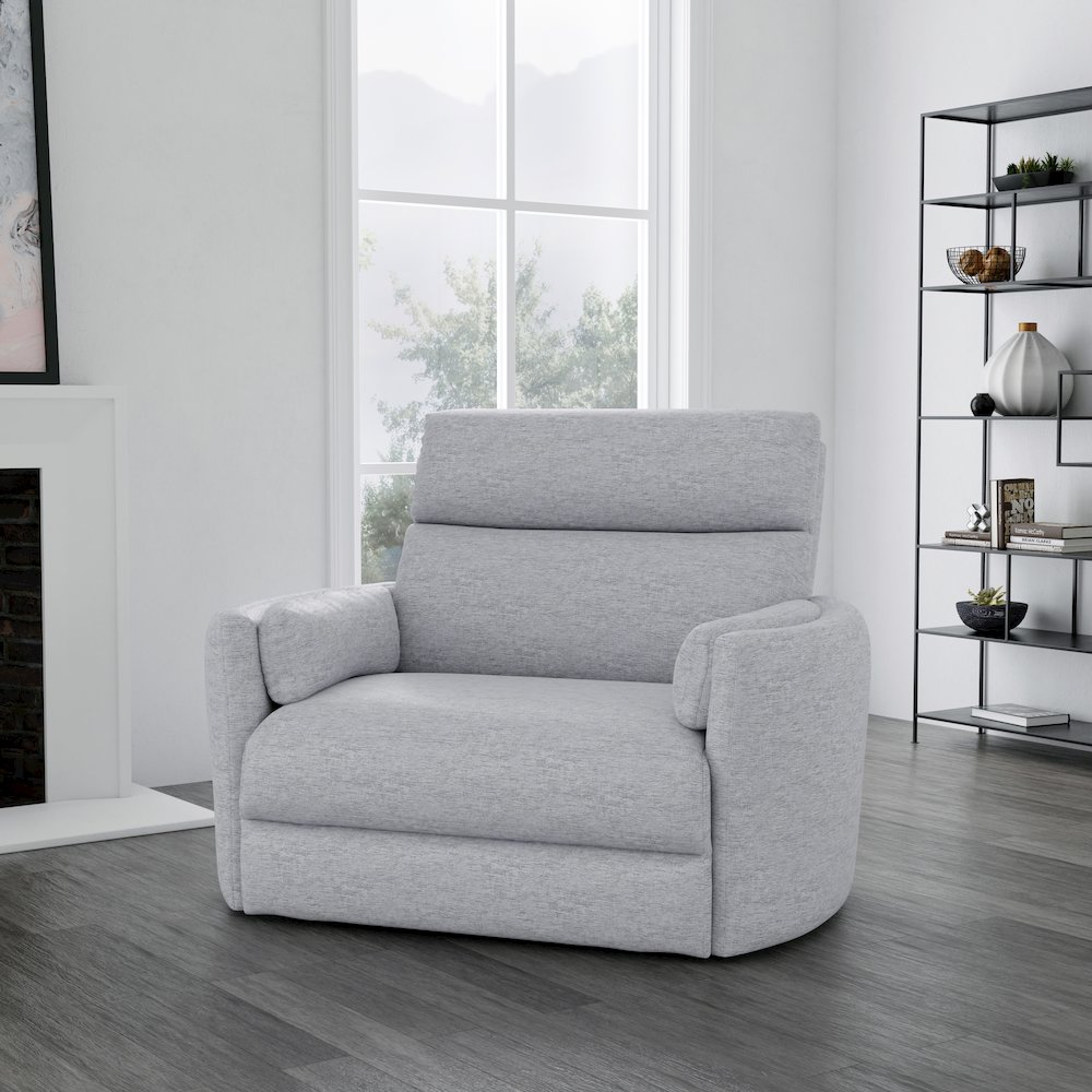 Radius Xl - Mineral Extra Wide Power Glider Recliner. Picture 7