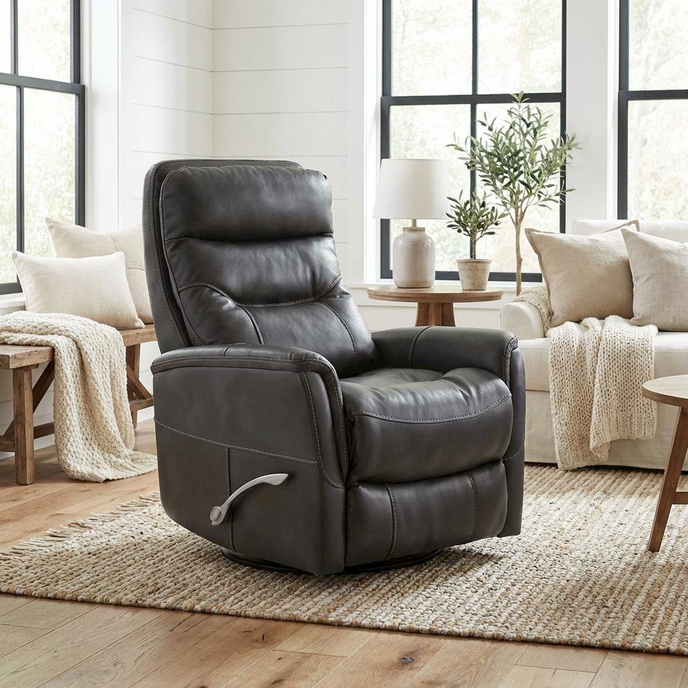 Gemini - Flint Swivel Glider Recliner Two Pack. Picture 2