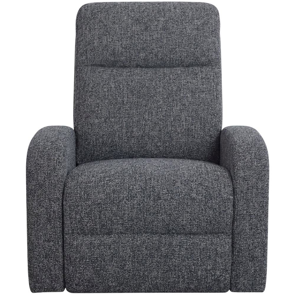 Thriller - Natural Beauty Denim Power Swivel Glider Recliner. Picture 3