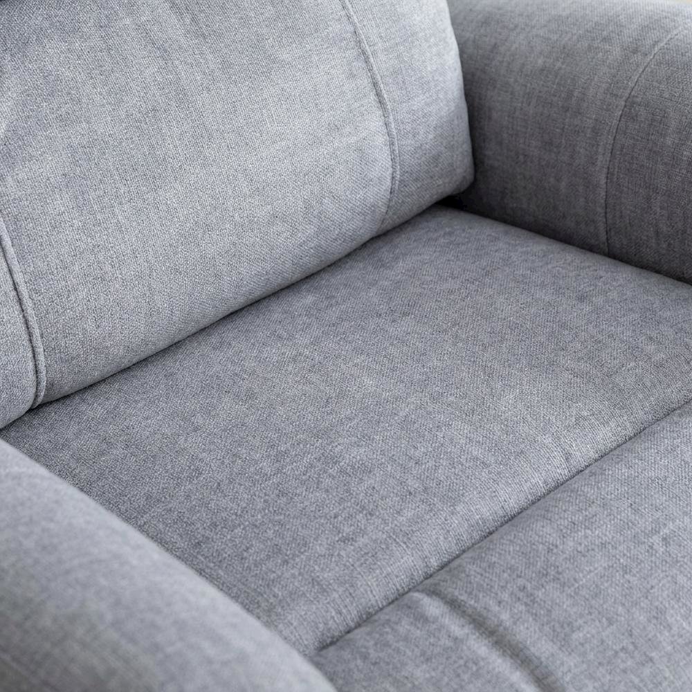 Gemini - Capri Silver Power Lift Recliner with Articulating Headrest. Picture 9