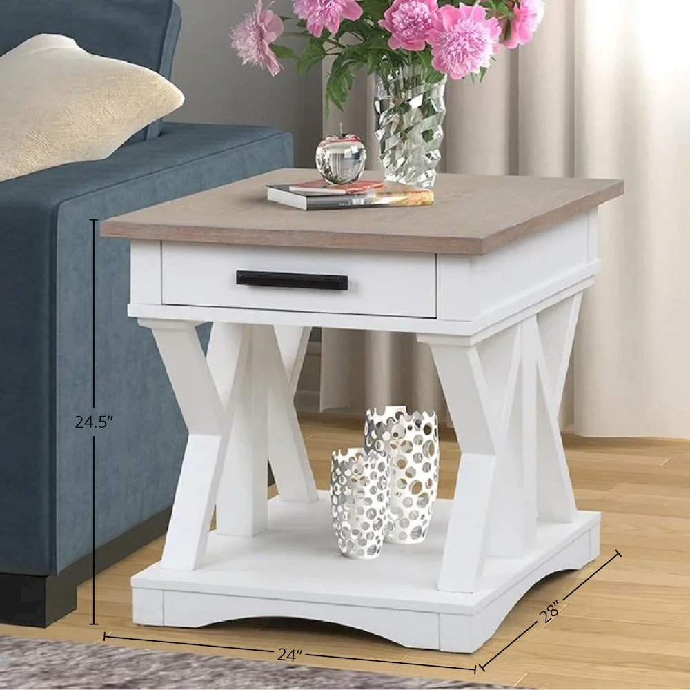 Modern - Cotton Lift Top Cocktail Table with 2 End Tables. Picture 9