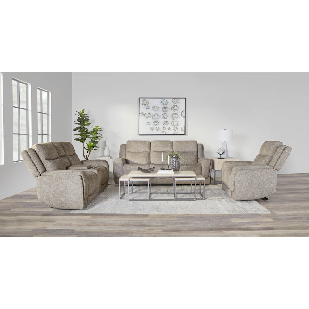 Penfield - Frappe Power Zero G Console Loveseat with Heat, Massage & Speaker P3. Picture 7