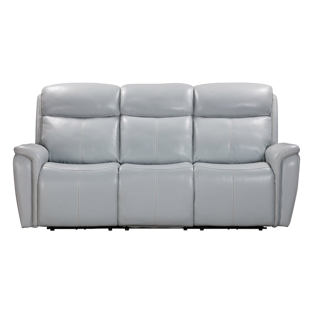 Cascade - Seamist Grey Power Reclining Sofa Loveseat and Recliner. Picture 3