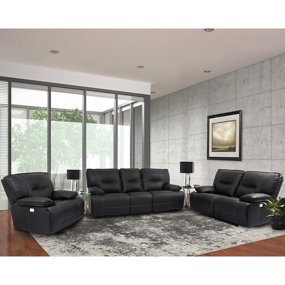 Spartacus - Black Power Recliner. Picture 4