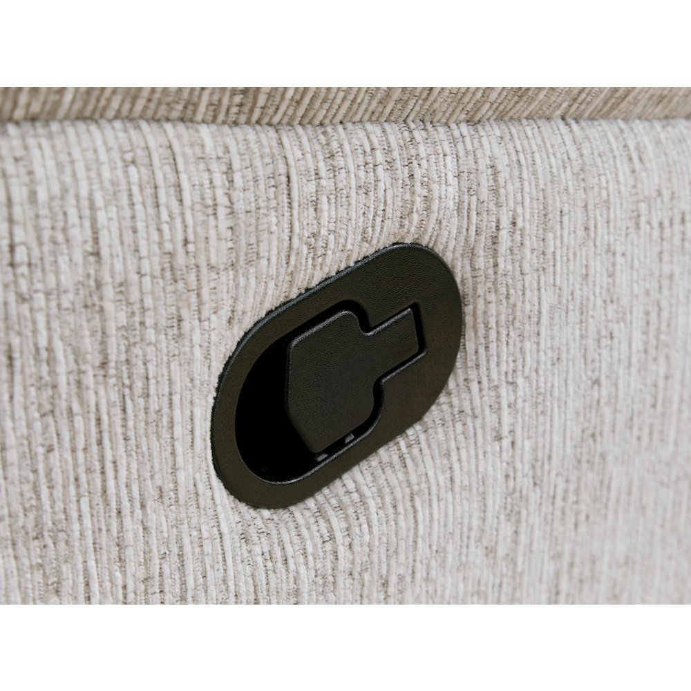 Buster - Opal Taupe Manual Reclining Sofa. Picture 13