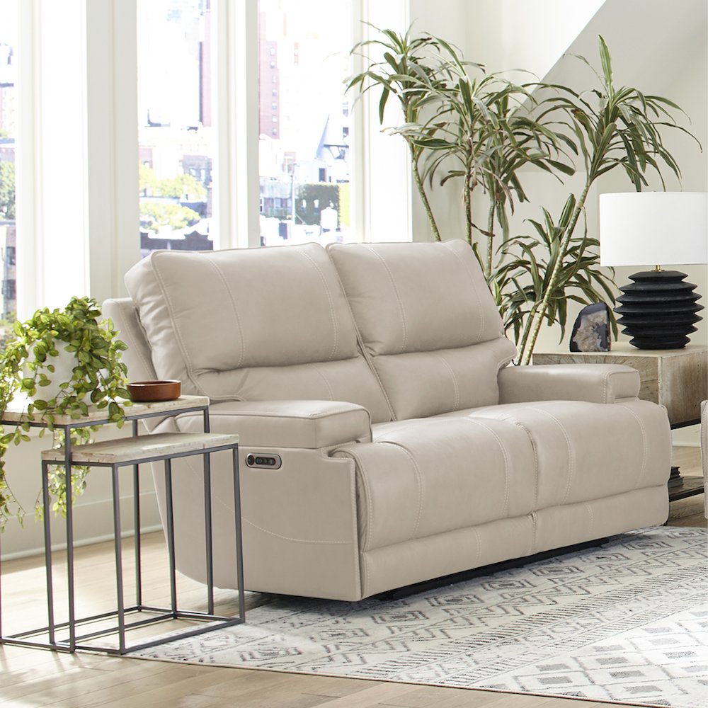 Whitman - Verona Linen - Powered By Freemotion Power Reclining Sofa and Loveseat. Picture 12