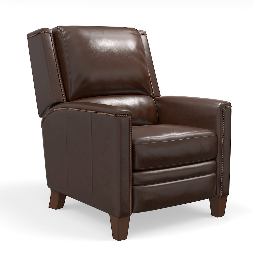 Connor - Espresso Power Cordless High Leg Recliner P2 Two Pack. Picture 1