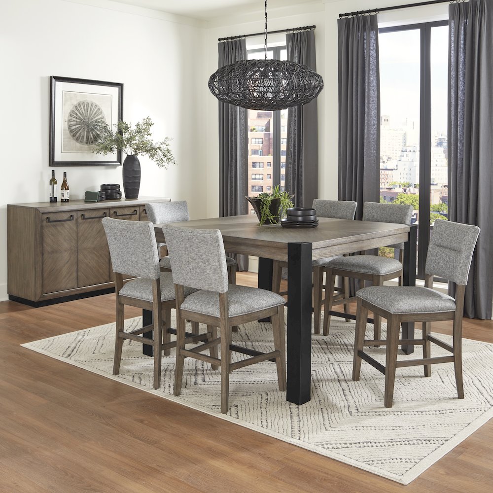 Cedar Fork - Dining 54 in. Square Counter Height Table. Picture 6