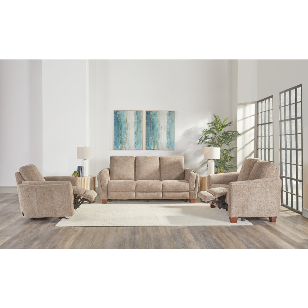 Morehead - Biscotti Power Reclining Sofa. Picture 11
