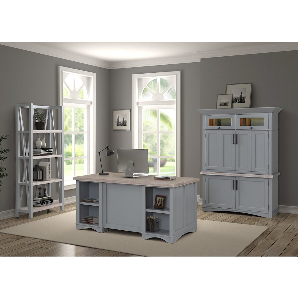 Modern - Dove Workstation with LED Light. Picture 3