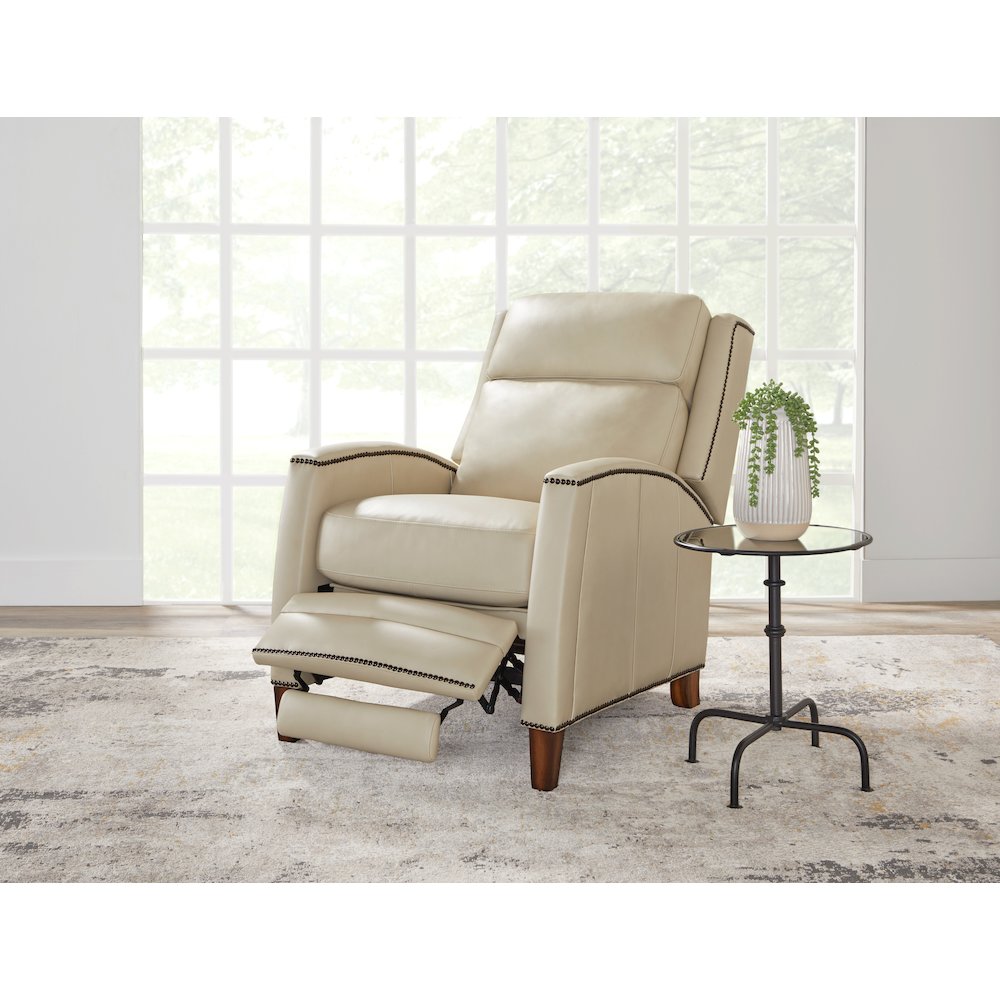 Vermont - Pearl Glow Manual Pushback Recliner. Picture 10