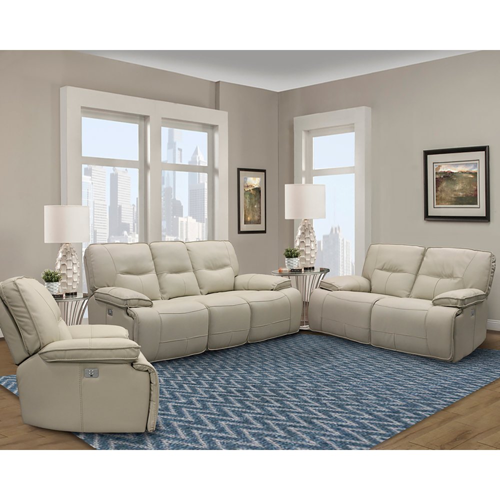 Spartacus - Oyster Power Recliner. Picture 4