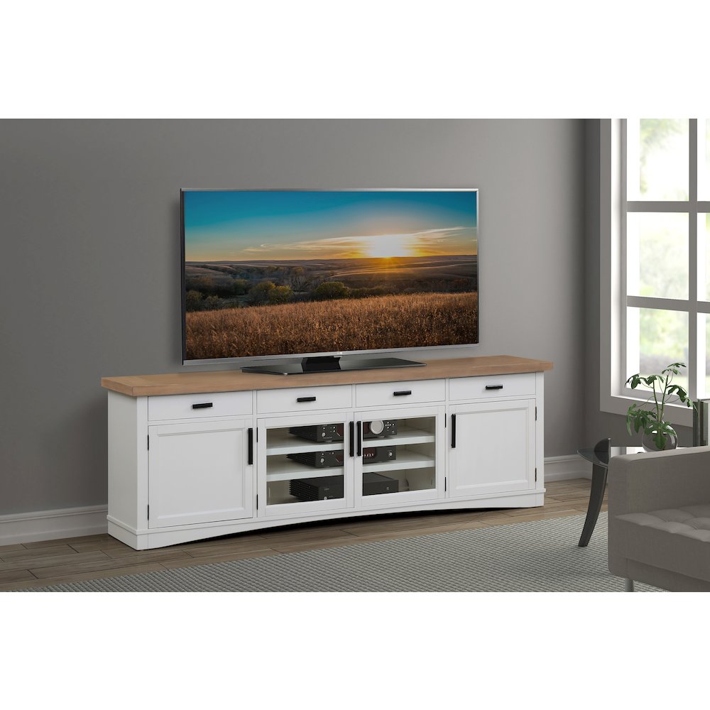 Parker House Americana Modern - Cotton 92 In. TV Console. Picture 2