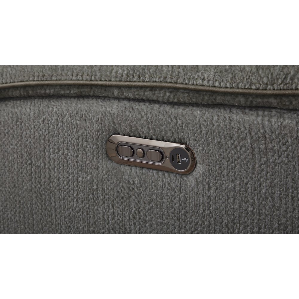 Alpine - Airy Midnight 6 Piece Zero Gravity Power Reclining Sectional. Picture 18