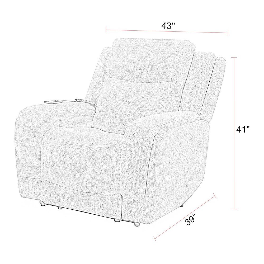 Penfield - Frappe Power Reclining Sofa and Two Recliners. Picture 18