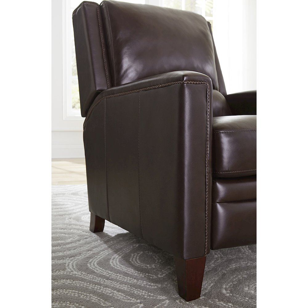 Connor - Espresso Power Cordless High Leg Recliner P2 Two Pack. Picture 6
