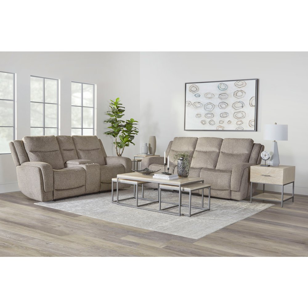Penfield - Frappe Power Reclining Sofa and Loveseat. Picture 9