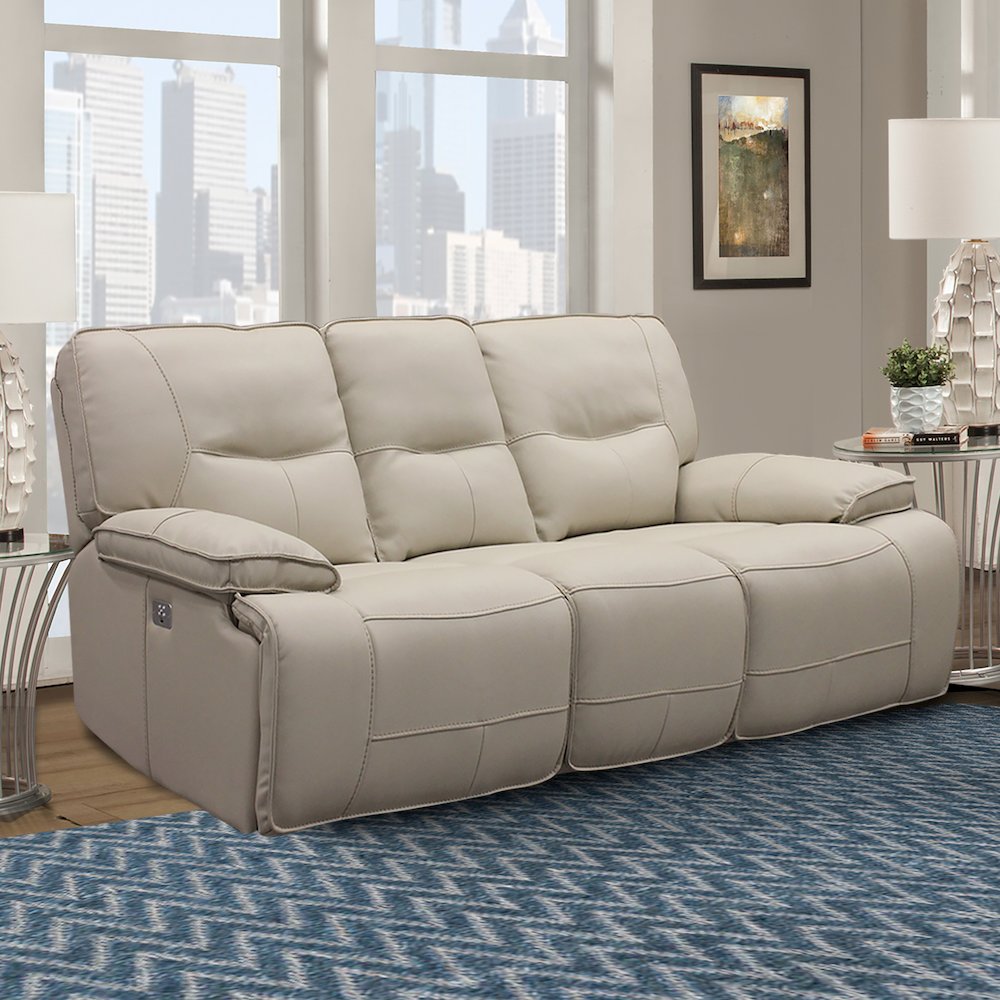 Spartacus - Oyster Power Reclining Sofa and Recliner. Picture 7