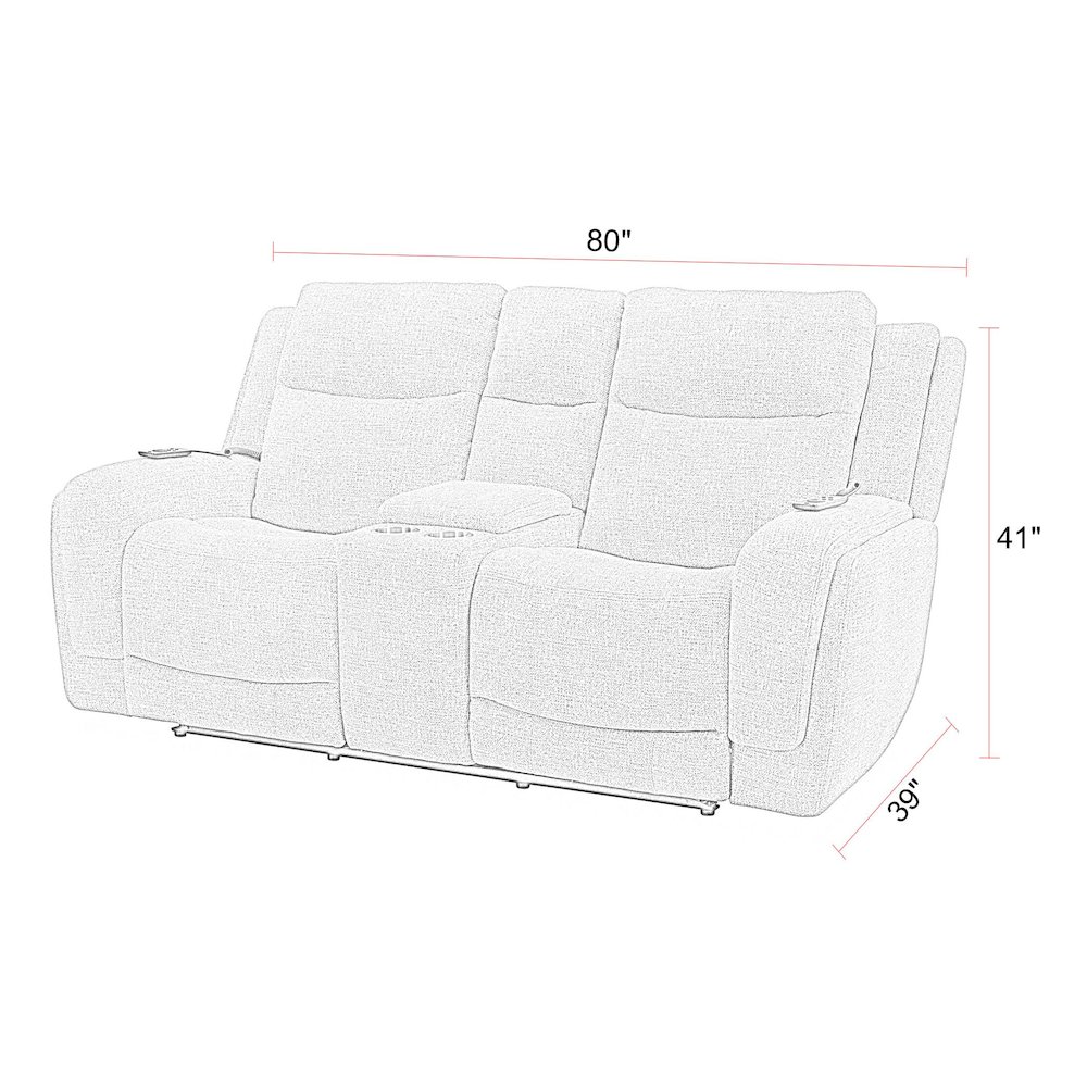 Penfield - Frappe Power Reclining Sofa and Loveseat. Picture 26