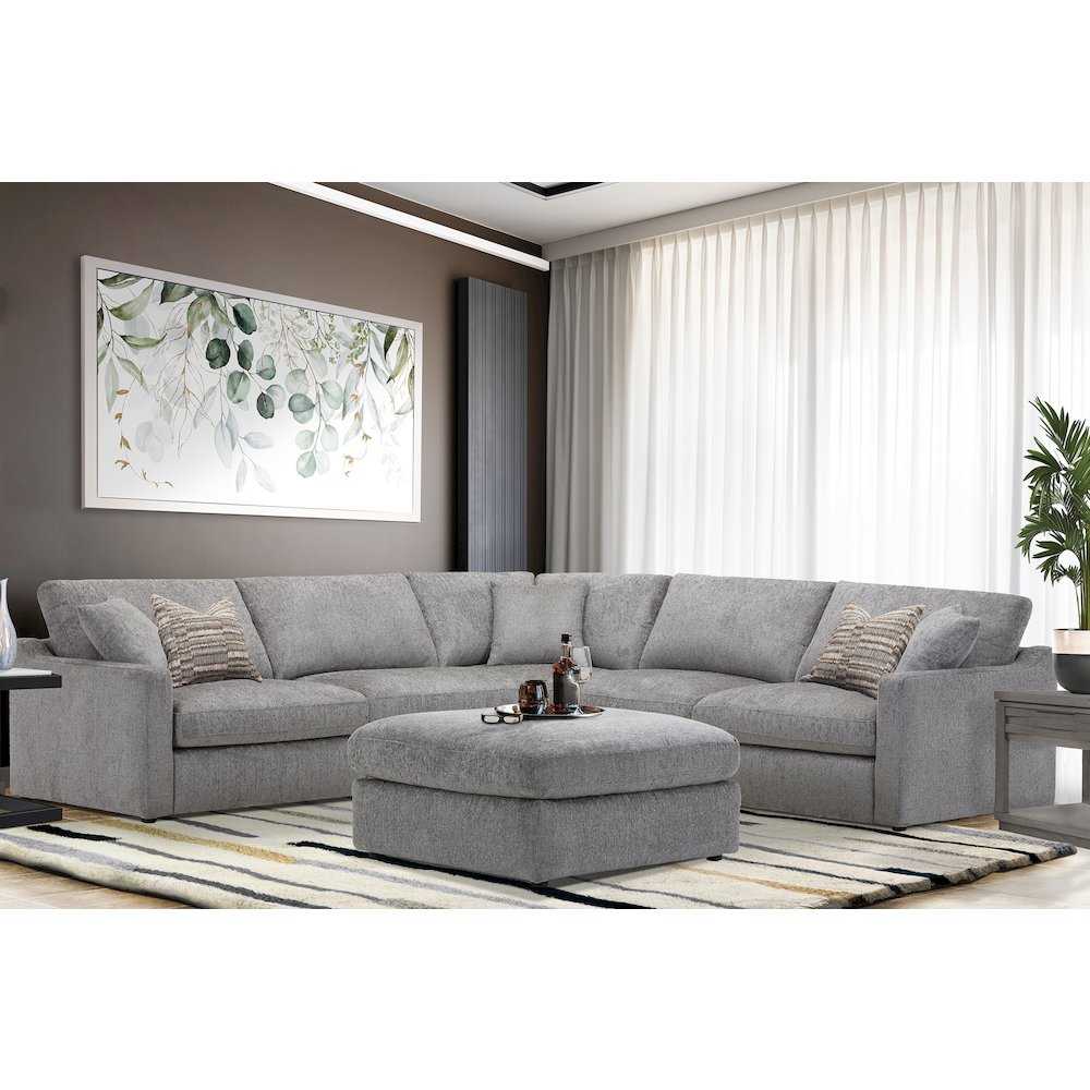 Surrender- Burmese Nature 5 Piece Modular Sectional. Picture 10