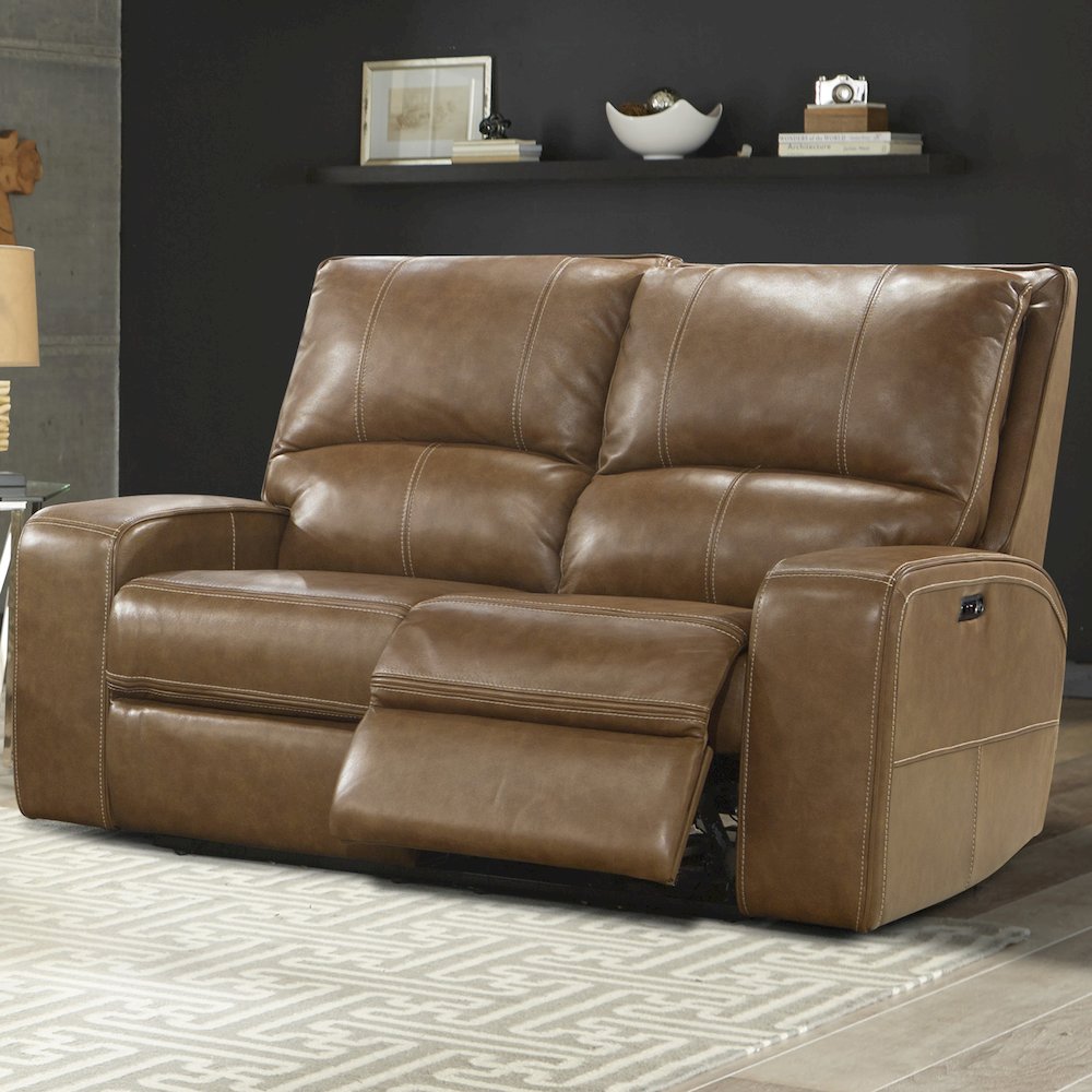 Swift - Bourbon Power Reclining Sofa and Loveseat. Picture 7
