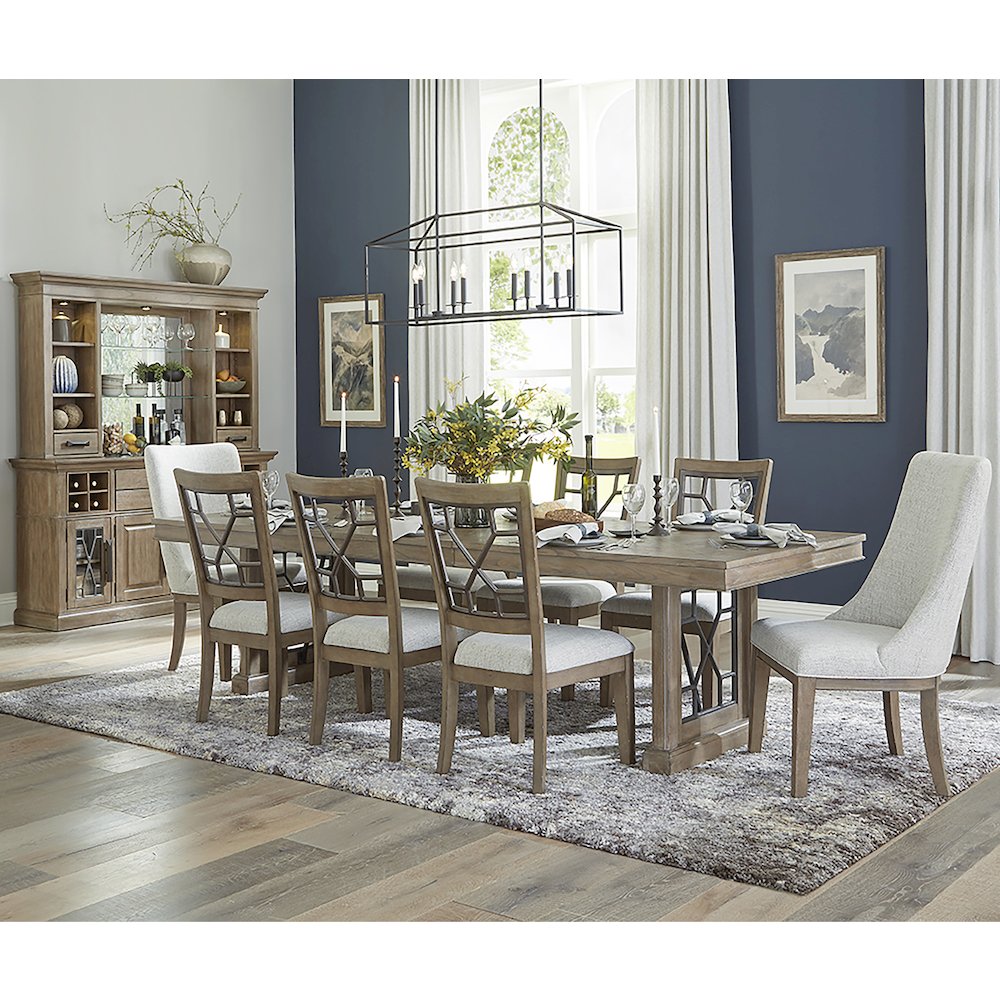 Parker House Sundance - Sandstone 66 In. Buffet and Hutch with Quartz Insert. Picture 4