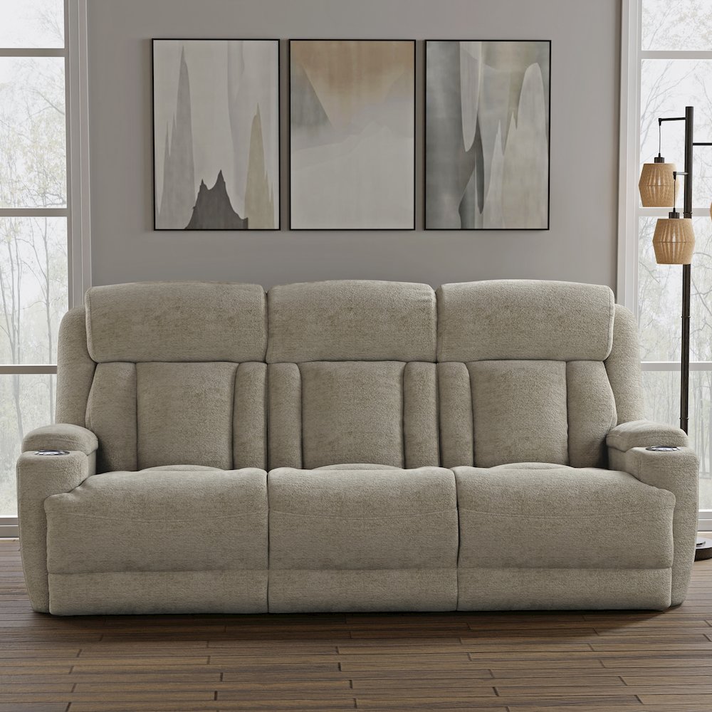 Dalton - Lucky Fawn Power Reclining Sofa and Recliner. Picture 16