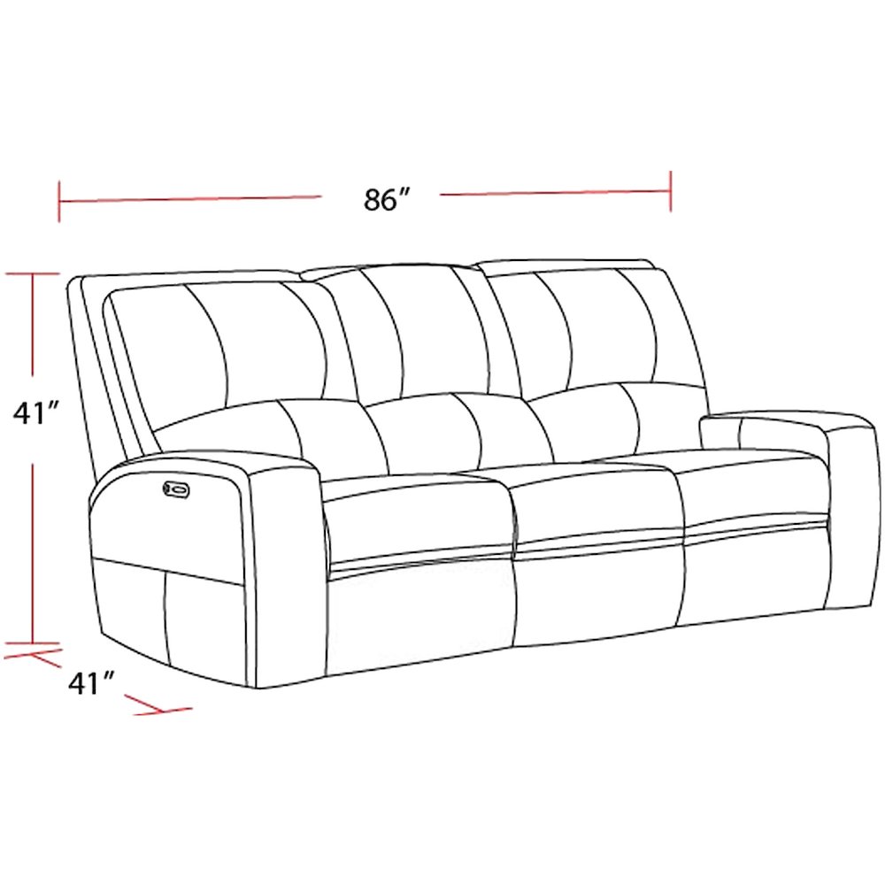 Swift - Bourbon Power Reclining Sofa and Loveseat. Picture 8