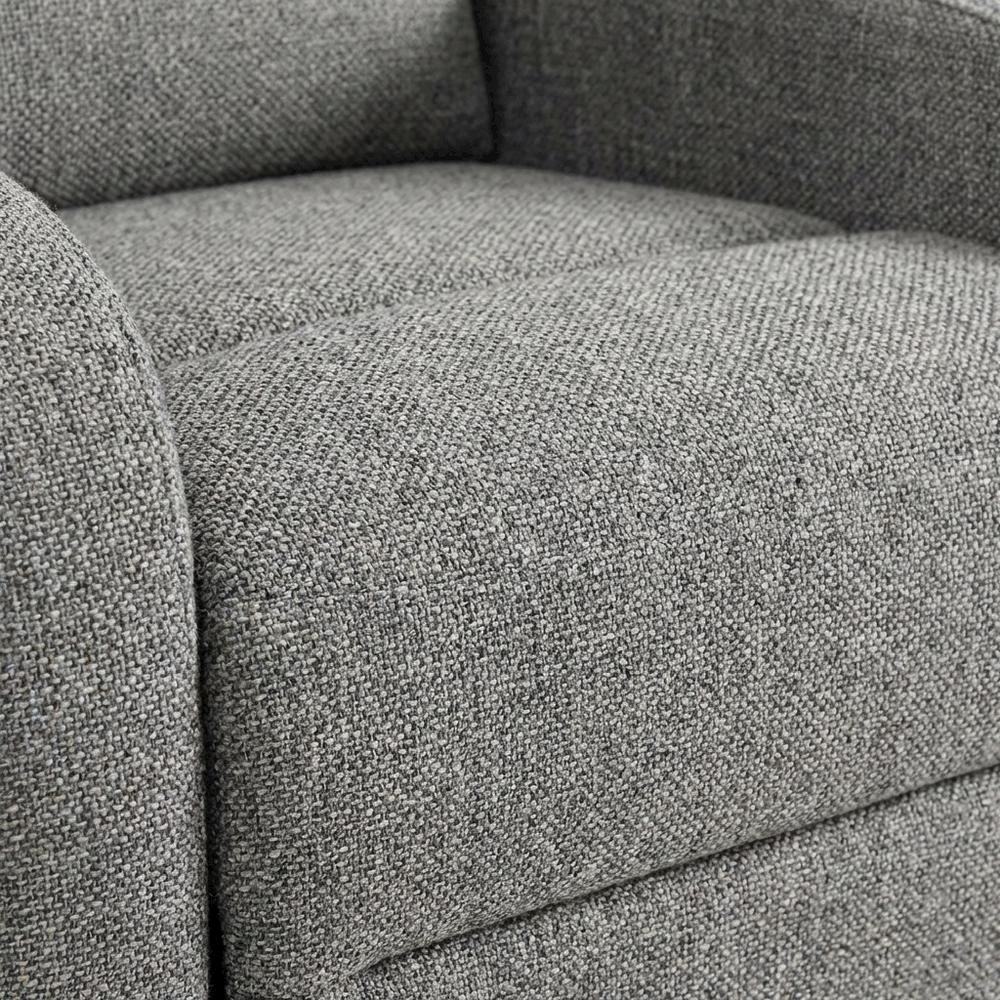 Thriller - Natural Beauty Grey Power Swivel Glider Recliner Two Pack. Picture 9