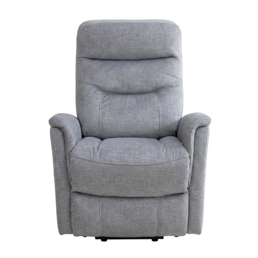 Gemini - Capri Silver Power Lift Recliner with Articulating Headrest Two Pack. Picture 4