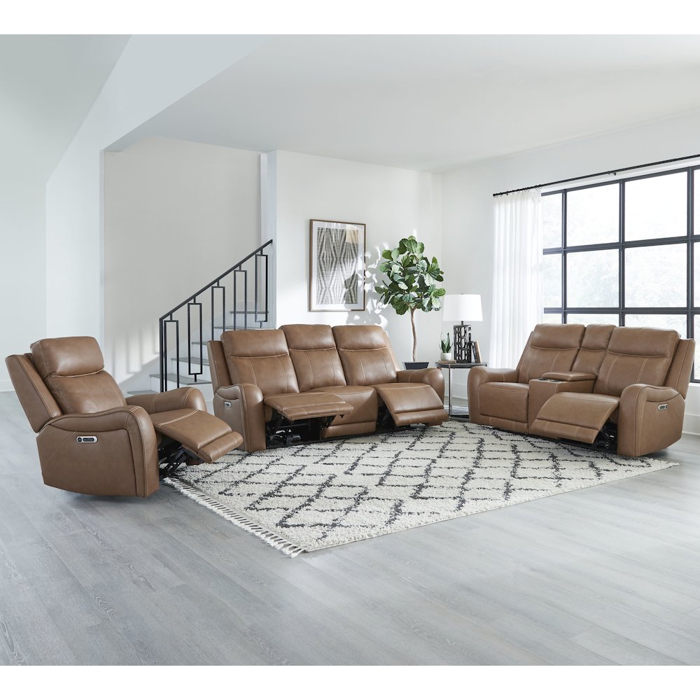 Haywood - Butternut Power Reclining Sofa. Picture 13