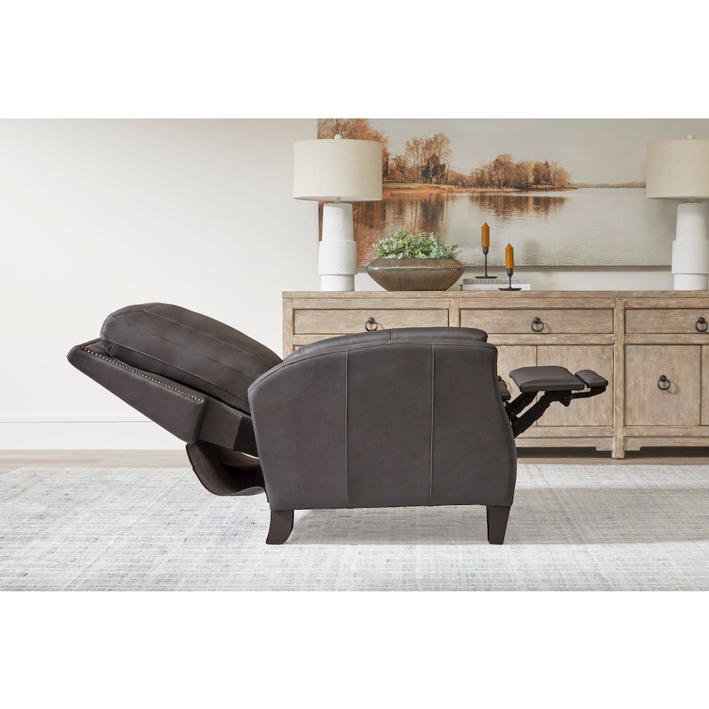 Hunter - Echo Grey Power Cordless High Leg Recliner P2 Two Pack. Picture 13